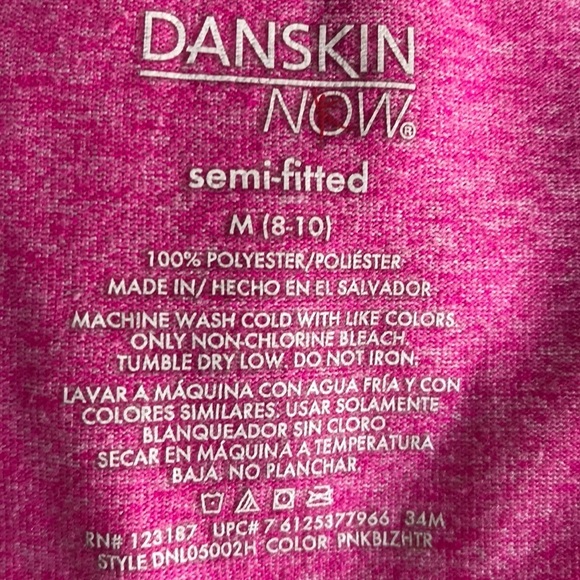Danskin Now pink exercise top - Picture 4 of 5